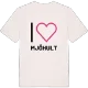 Jag älskar Mjöhult t-shirt stort tryck