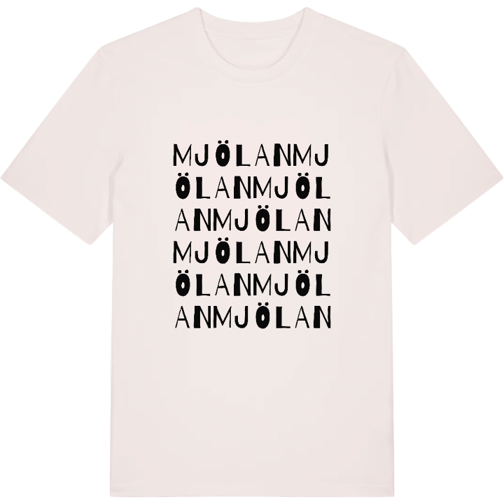 Mjölan ordlek t-shirt – t-shirt från PinShirt