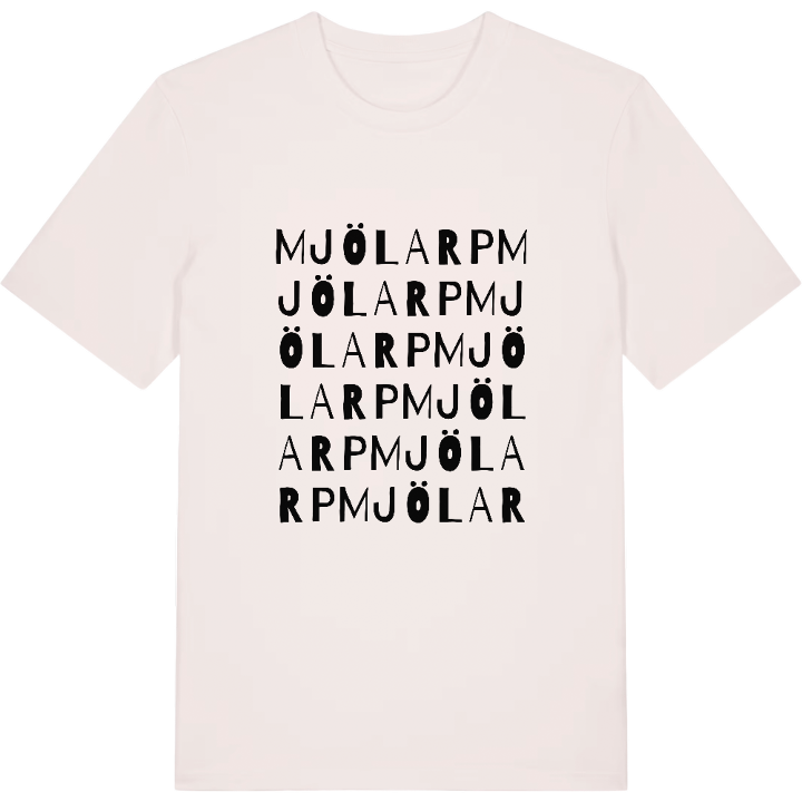 Mjölarp ordlek t-shirt – t-shirt från PinShirt