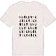 Mjölkvik ordlek t-shirt
