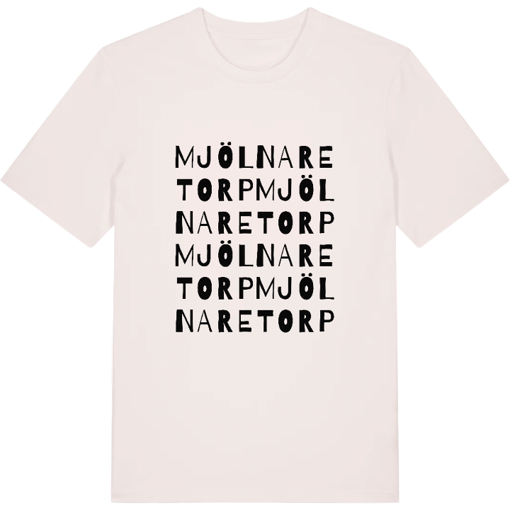 Mjölnaretorp ordlek t-shirt – t-shirt från PinShirt