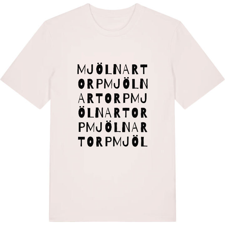 Mjölnartorp ordlek t-shirt – t-shirt från PinShirt
