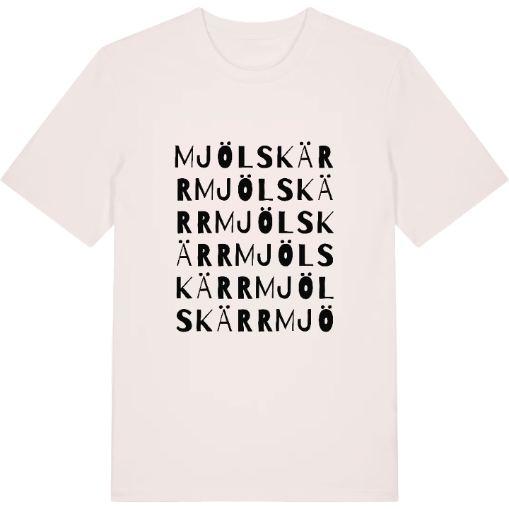 Mjölskärr ordlek t-shirt – t-shirt från PinShirt