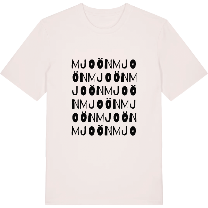 Mjoön ordlek t-shirt – t-shirt från PinShirt