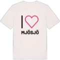 Jag älskar Mjösjö t-shirt stort tryck