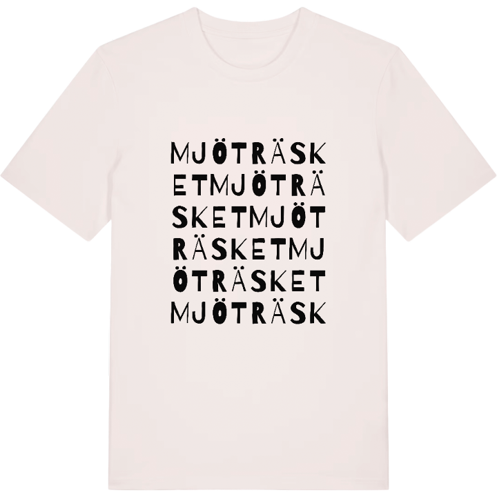 Mjöträsket ordlek t-shirt – t-shirt från PinShirt