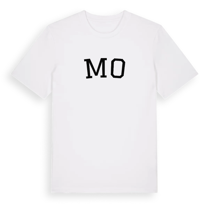 Mo böjd t-shirt – t-shirt från PinShirt