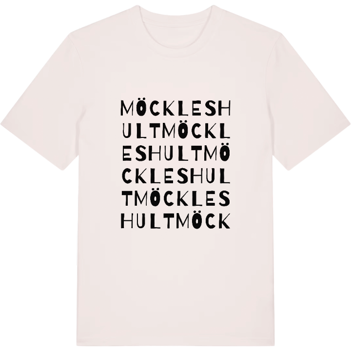 Möckleshult ordlek t-shirt – t-shirt från PinShirt
