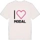 Jag älskar Modal t-shirt stort tryck