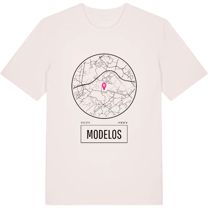 Modelos t-shirt – t-shirt från PinShirt