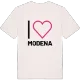 Jag älskar Modena t-shirt stort tryck