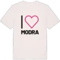 Jag älskar Modra t-shirt stort tryck