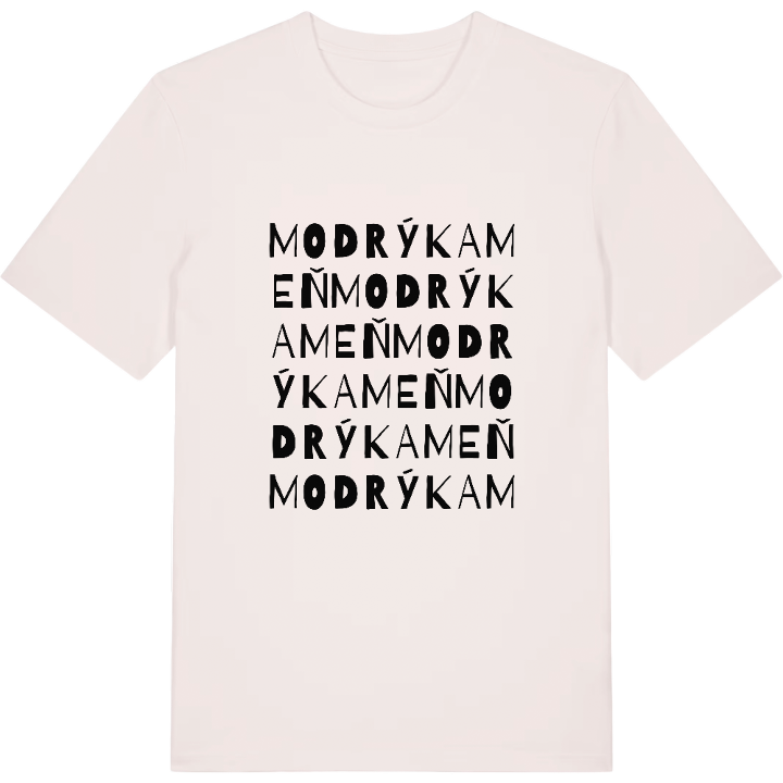 Modrý Kameň ordlek t-shirt – t-shirt från PinShirt