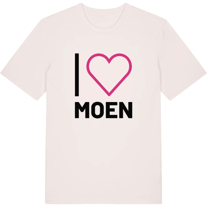 Jag älskar Moen t-shirt stort tryck – t-shirt från PinShirt