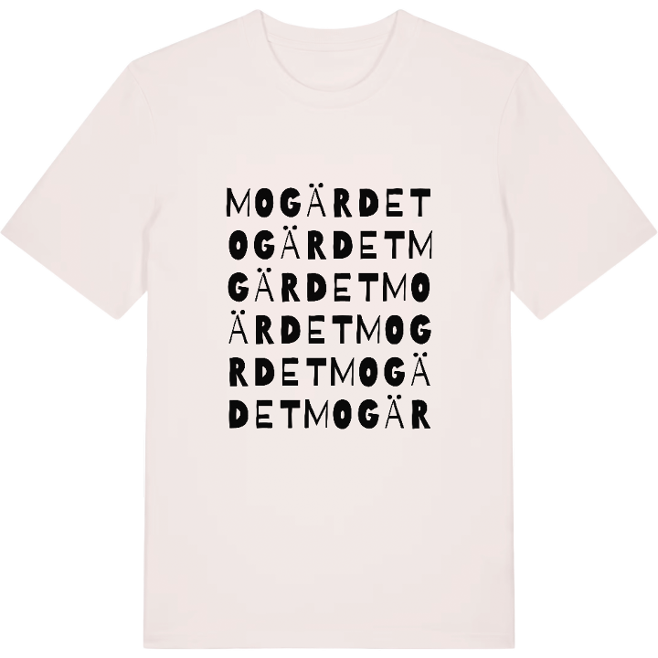 Mogärdet ordlek t-shirt – t-shirt från PinShirt