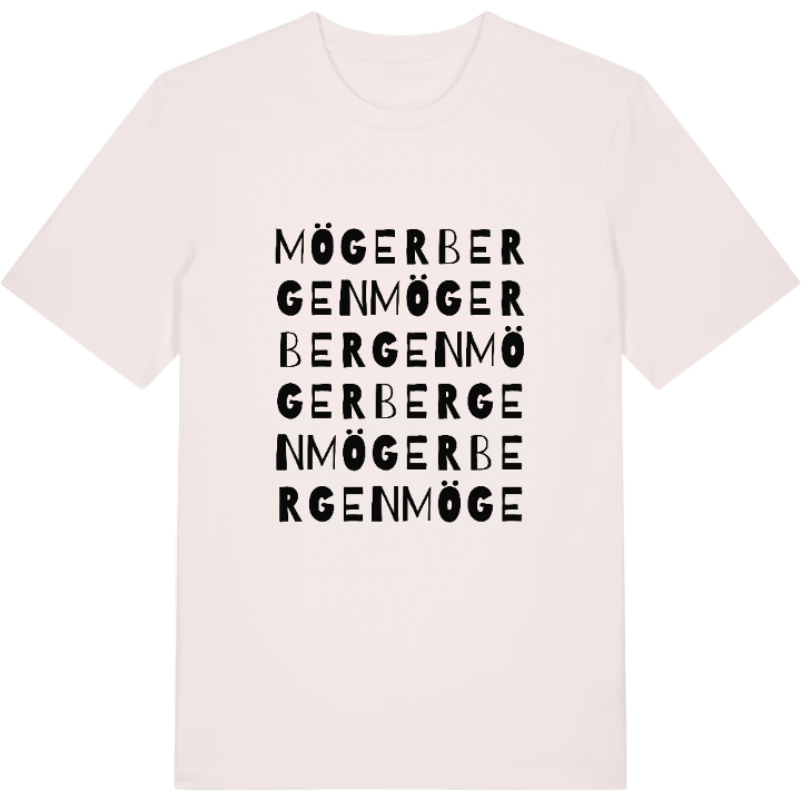 Mögerbergen ordlek t-shirt – t-shirt från PinShirt
