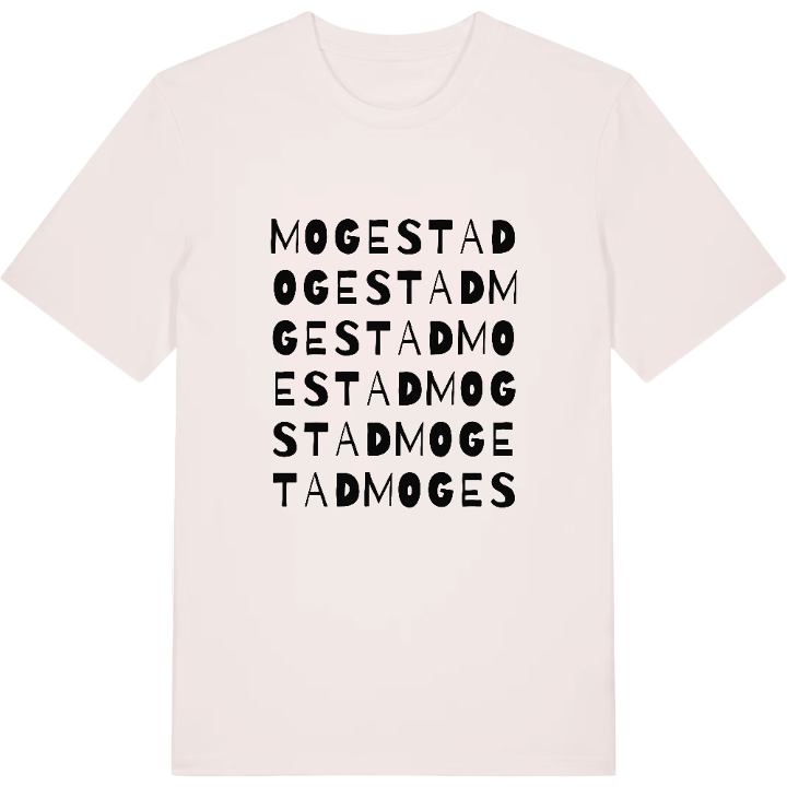 Mogestad ordlek t-shirt – t-shirt från PinShirt