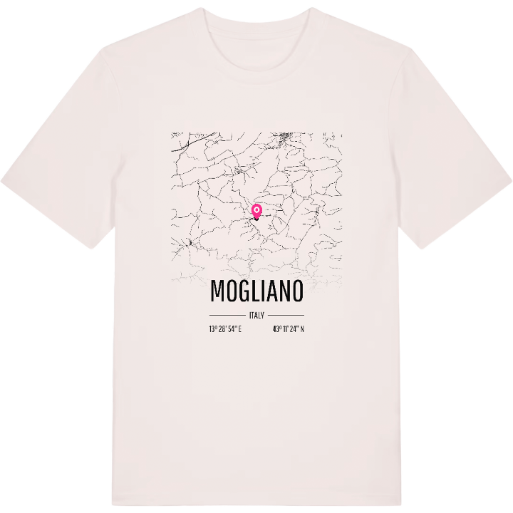 Mogliano karta t-shirt – t-shirt från PinShirt