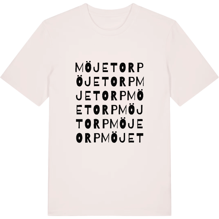 Möjetorp ordlek t-shirt – t-shirt från PinShirt