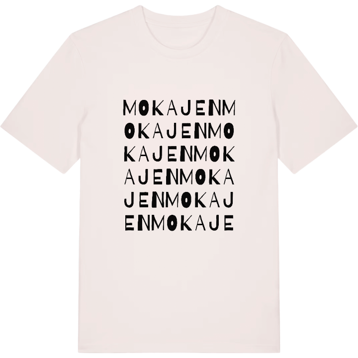 Mokajen ordlek t-shirt – t-shirt från PinShirt
