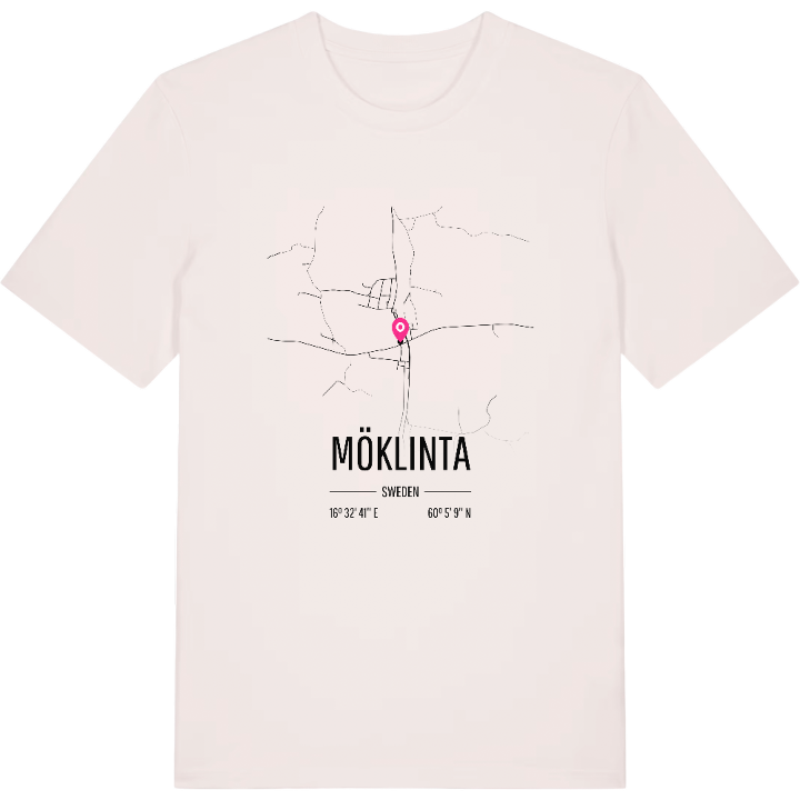 Möklinta karta t-shirt – t-shirt från PinShirt