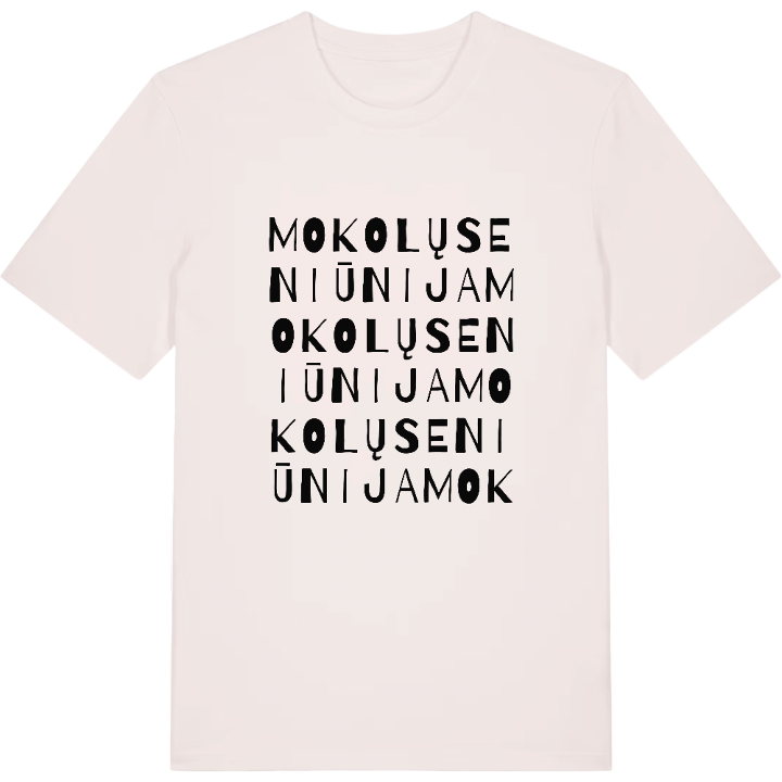 Mokolų seniūnija ordlek t-shirt – t-shirt från PinShirt