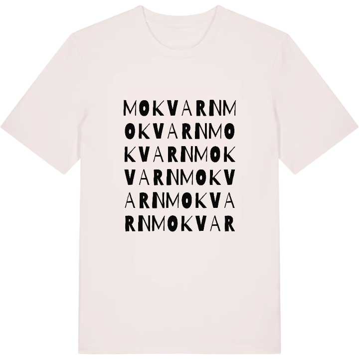 Mokvarn ordlek t-shirt – t-shirt från PinShirt