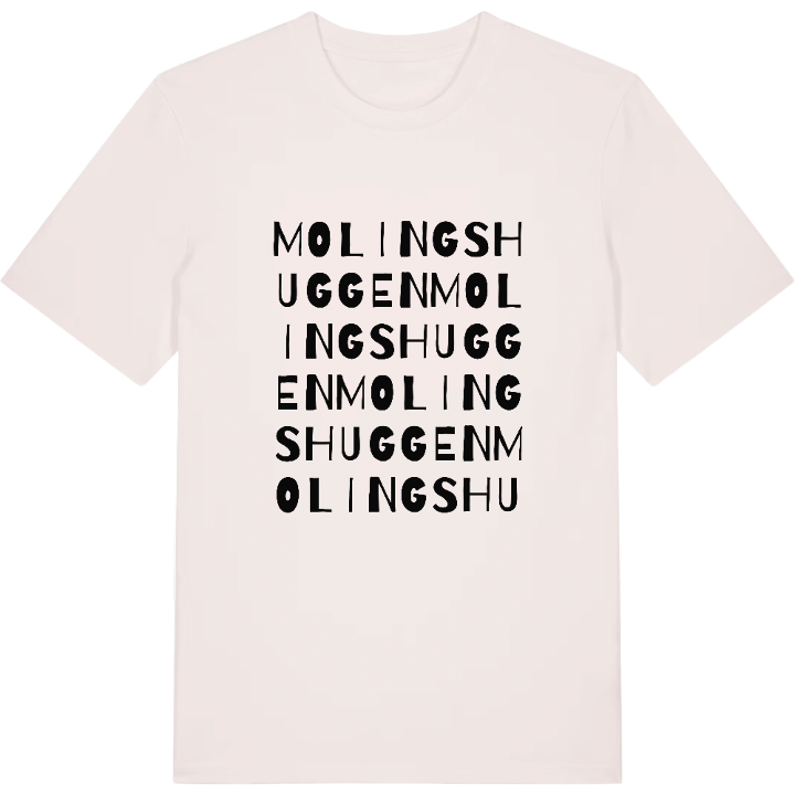 Molingshuggen ordlek t-shirt – t-shirt från PinShirt
