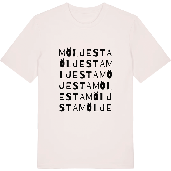Möljesta ordlek t-shirt – t-shirt från PinShirt