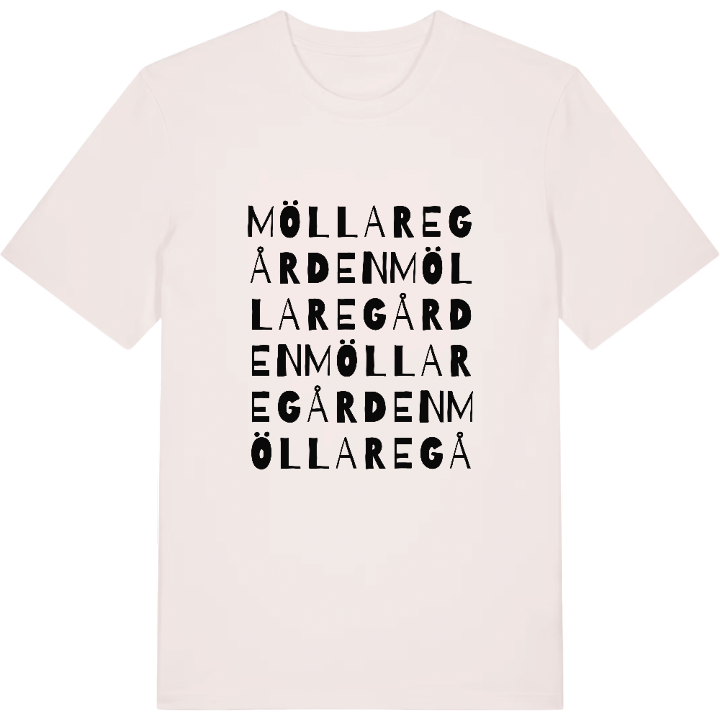 Möllaregården ordlek t-shirt – t-shirt från PinShirt