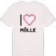 Jag älskar Mölle t-shirt stort tryck