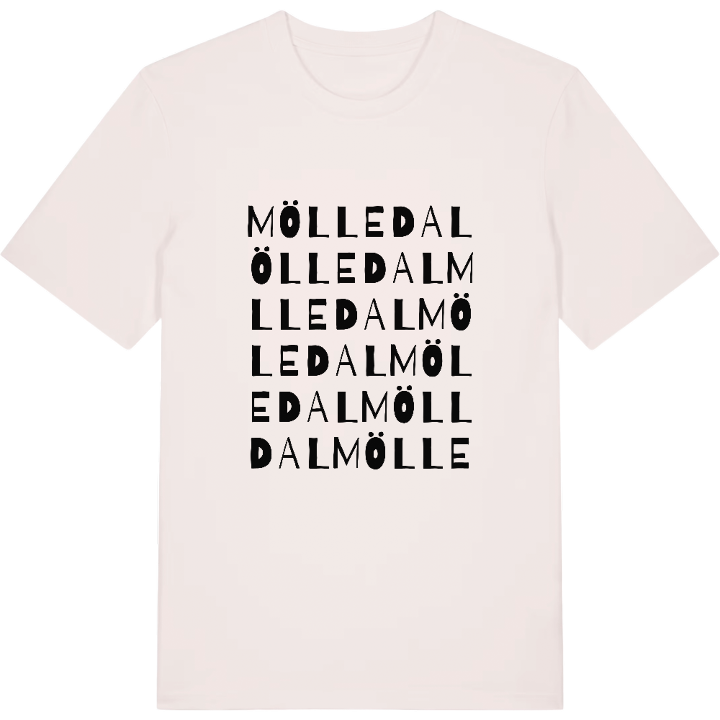 Mölledal ordlek t-shirt – t-shirt från PinShirt
