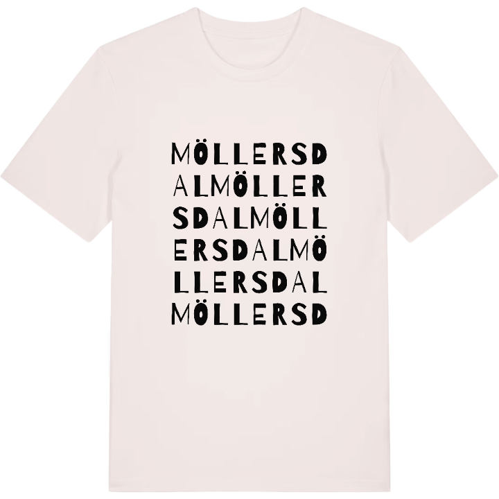Möllersdal ordlek t-shirt – t-shirt från PinShirt