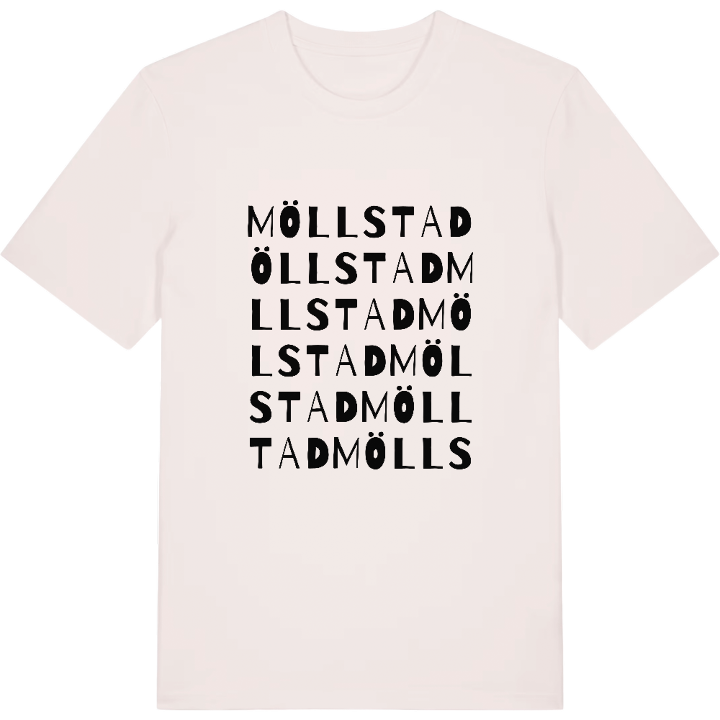 Möllstad ordlek t-shirt – t-shirt från PinShirt