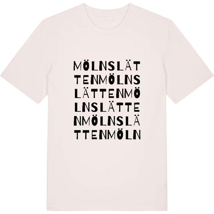 Mölnslätten ordlek t-shirt – t-shirt från PinShirt