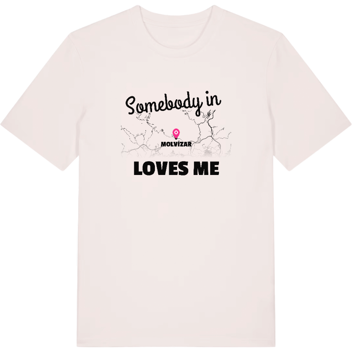 Någon i Molvízar älskar mig t-shirt – t-shirt från PinShirt