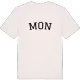 Mon böjd t-shirt