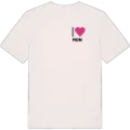 Jag älskar Mon t-shirt litet tryck