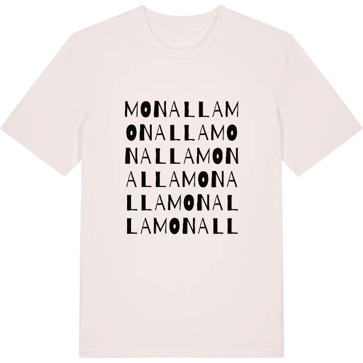 Monalla ordlek t-shirt – t-shirt från PinShirt
