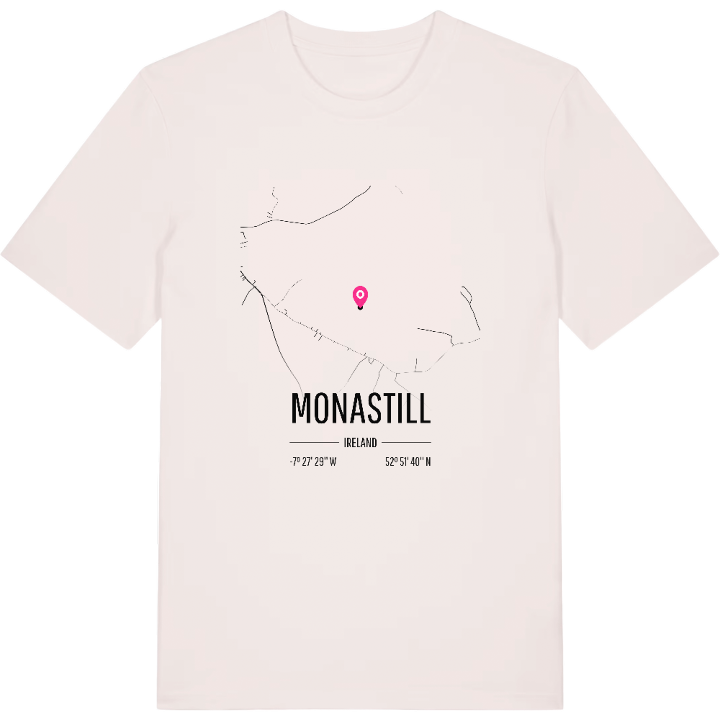 Monastill karta t-shirt – t-shirt från PinShirt