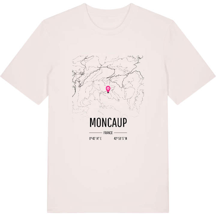 Moncaup karta t-shirt – t-shirt från PinShirt
