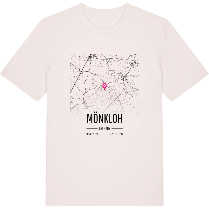 Mönkloh karta t-shirt – t-shirt från PinShirt