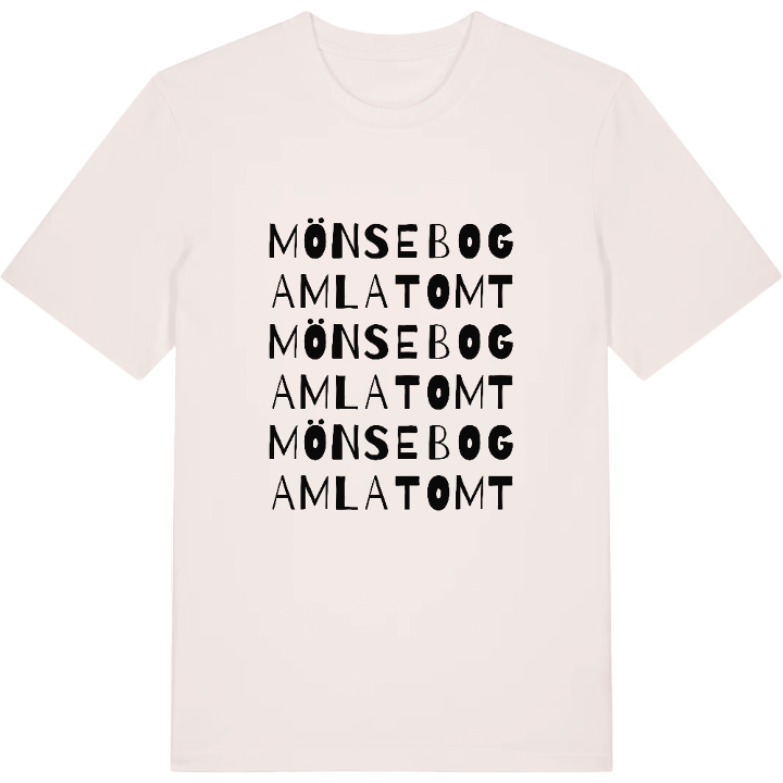 Mönsebo gamla tomt ordlek t-shirt – t-shirt från PinShirt