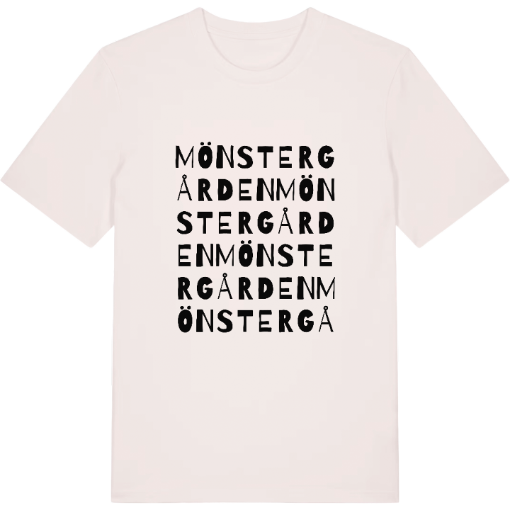 Mönstergården ordlek t-shirt – t-shirt från PinShirt