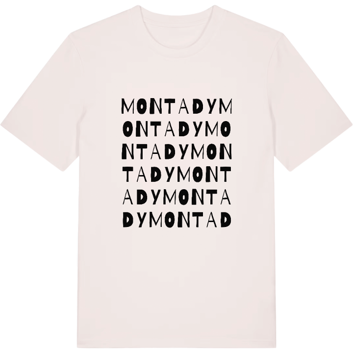 Montady ordlek t-shirt – t-shirt från PinShirt