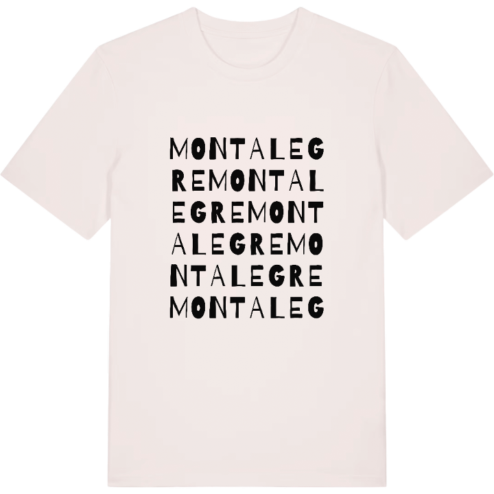 Montalegre ordlek t-shirt – t-shirt från PinShirt