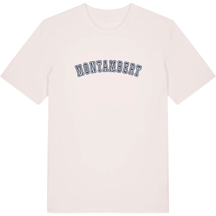 Montambert college t-shirt – t-shirt från PinShirt