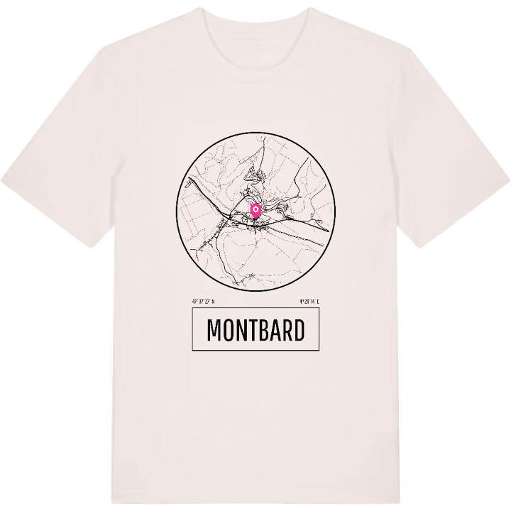 Montbard t-shirt – t-shirt från PinShirt