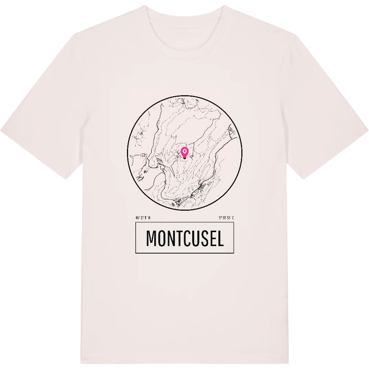 Montcusel t-shirt – t-shirt från PinShirt