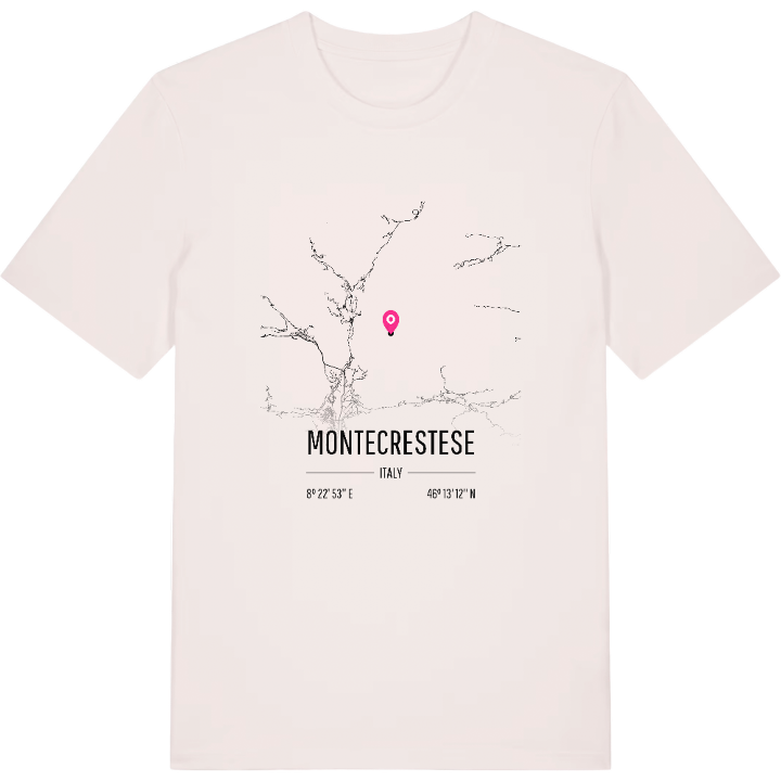 Montecrestese karta t-shirt – t-shirt från PinShirt